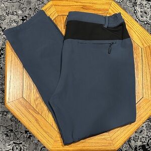 *OUTDOOR SPORTS* Men’s Blue x Black Outdoor Hiking Pants w/ Pockets Size XXL